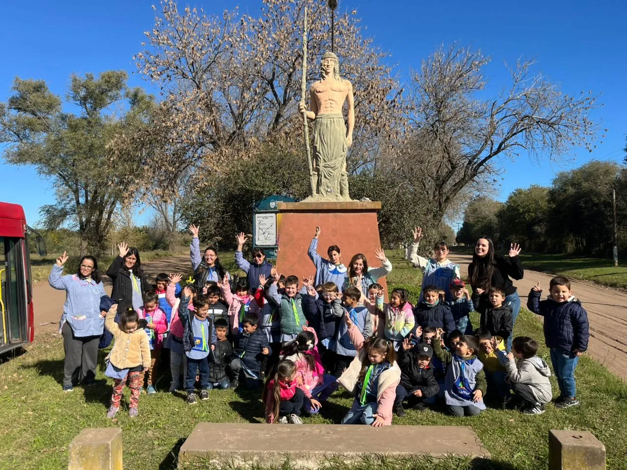 El Jardín N°901 visitó el circuito de La Tribu